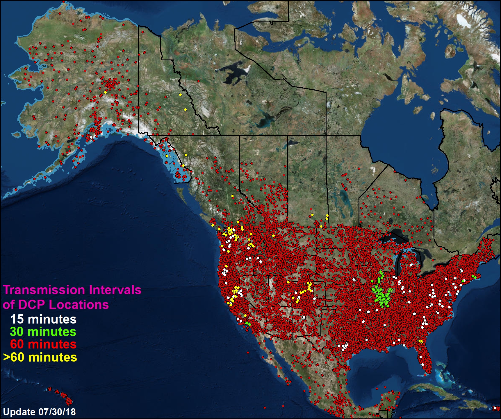 HADS DCP area coverage